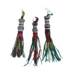 Multistrand Leather Keychain from Burkina Faso